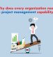 Why does every organization need a project management capability